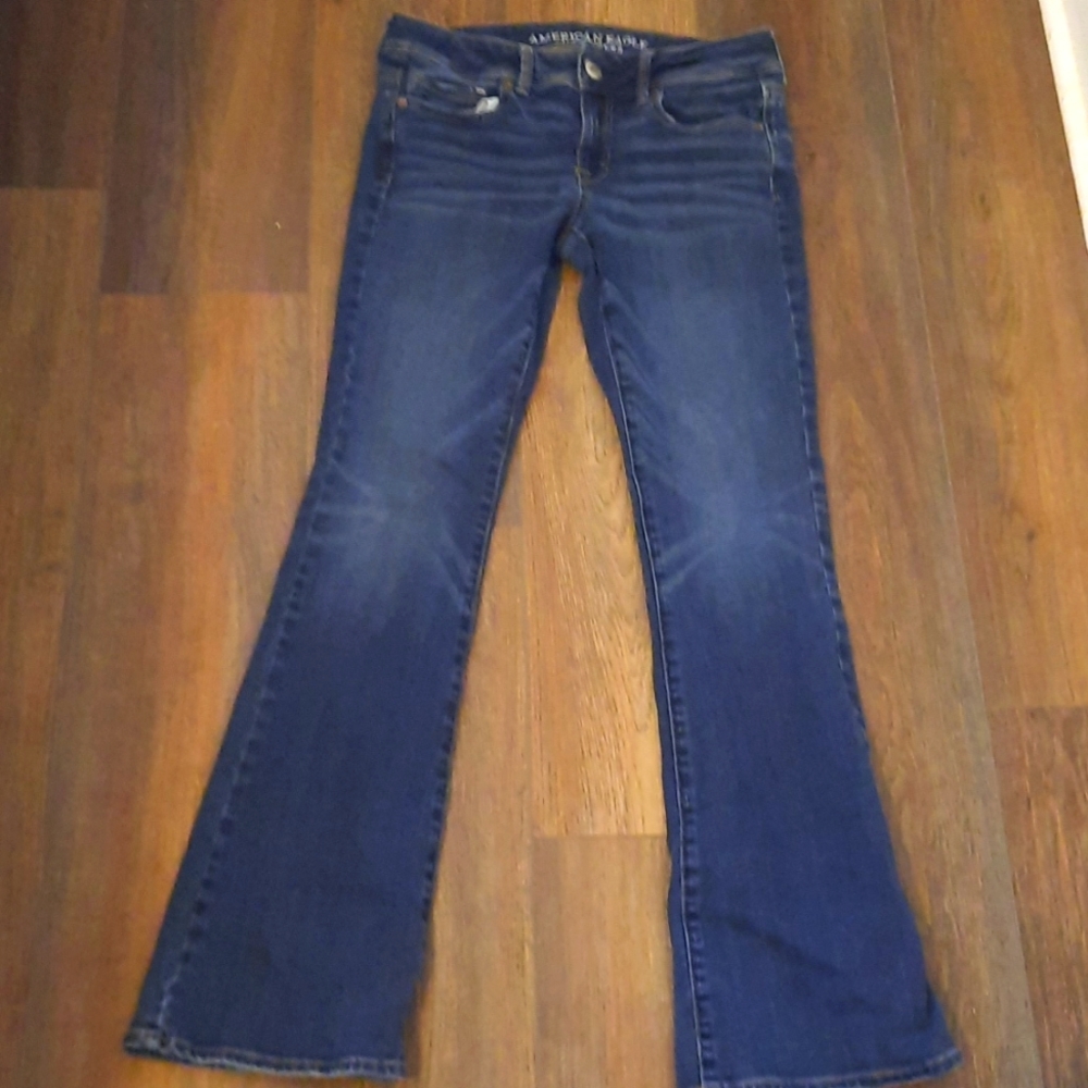 Low Rise Kick-Boot Jeans